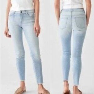 NWT! DL1961 Florence Mid-Rise Instasculpt Skinny Ankle Jean Light Wash - 27 (4)